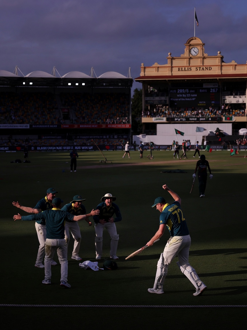 Bangladesh’s Brave Chase Meets the Ellis Wall