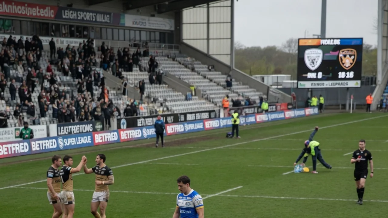 Leigh Leopards and Robbie Mulhern and Innes Senior