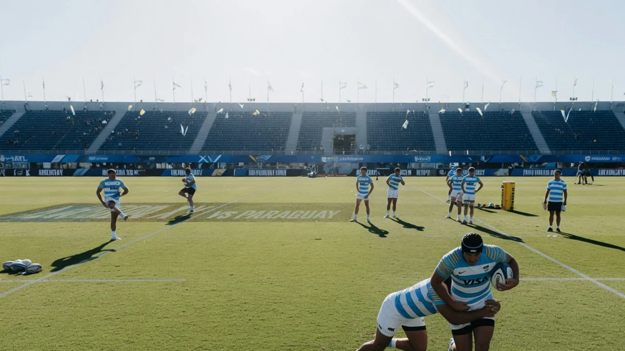 Argentina XV and Nicolás D’Amorim and Tomás Dande