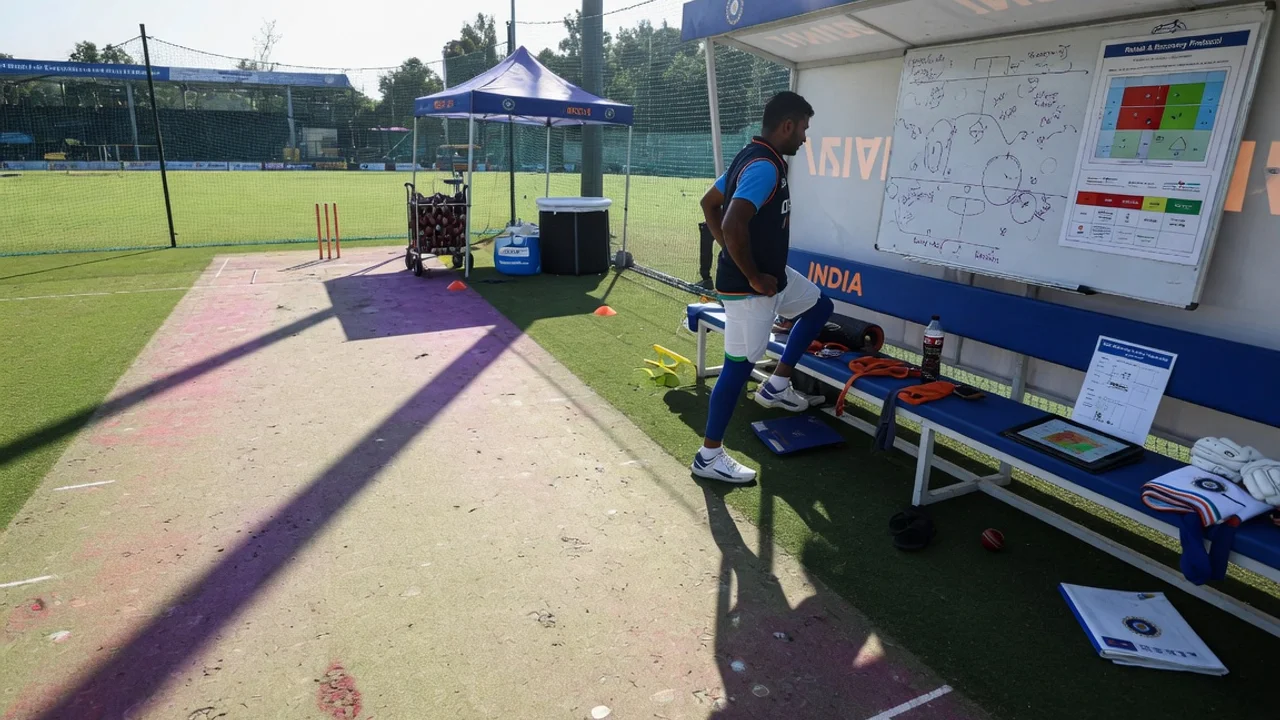 BCCI and Nitin Patel and VVS Laxman injury update