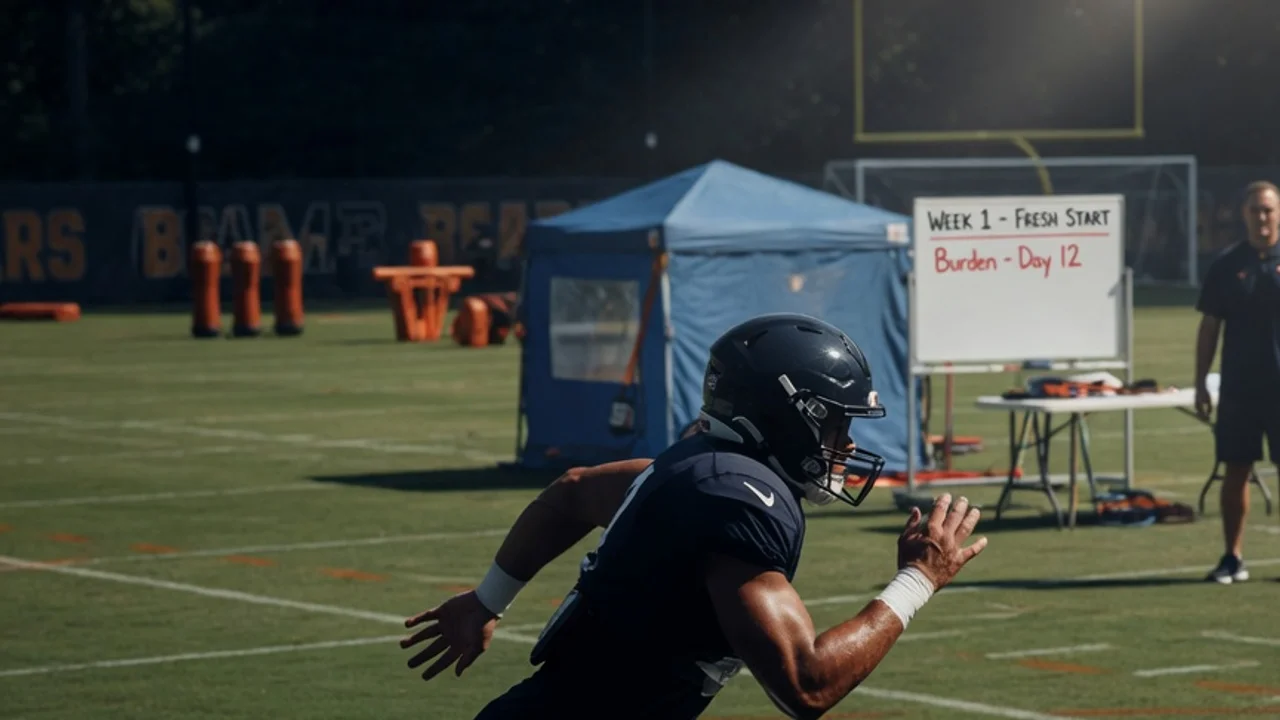 Luther Burden and D. J. Moore and Ben Johnson injury update